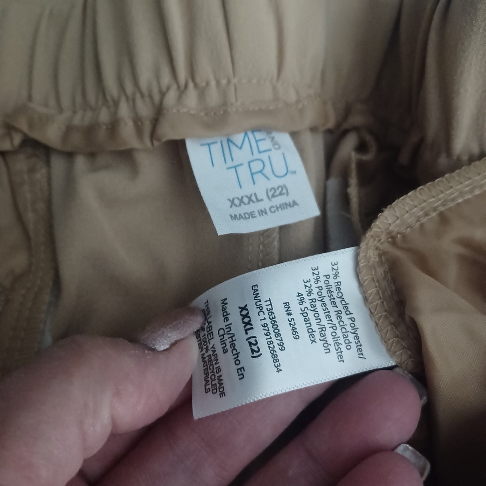 Time And Tru Dress Pants Sz XXXL 22 - Picture 4 of 4